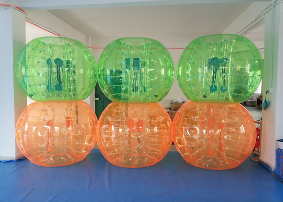 中国 フル カラーの膨脹可能な泡サッカー、祝祭の膨脹可能な泡フットボールのスーツ サプライヤー